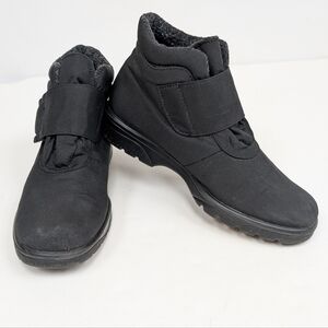 Canadian Toe Warmers Black Winter Boots Size 7